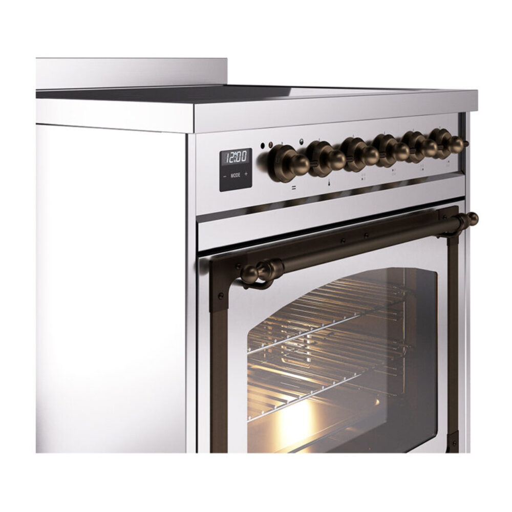 ILVE_UNI304NMPSSB_Nostalgie_II_30"_Induction_Range_details