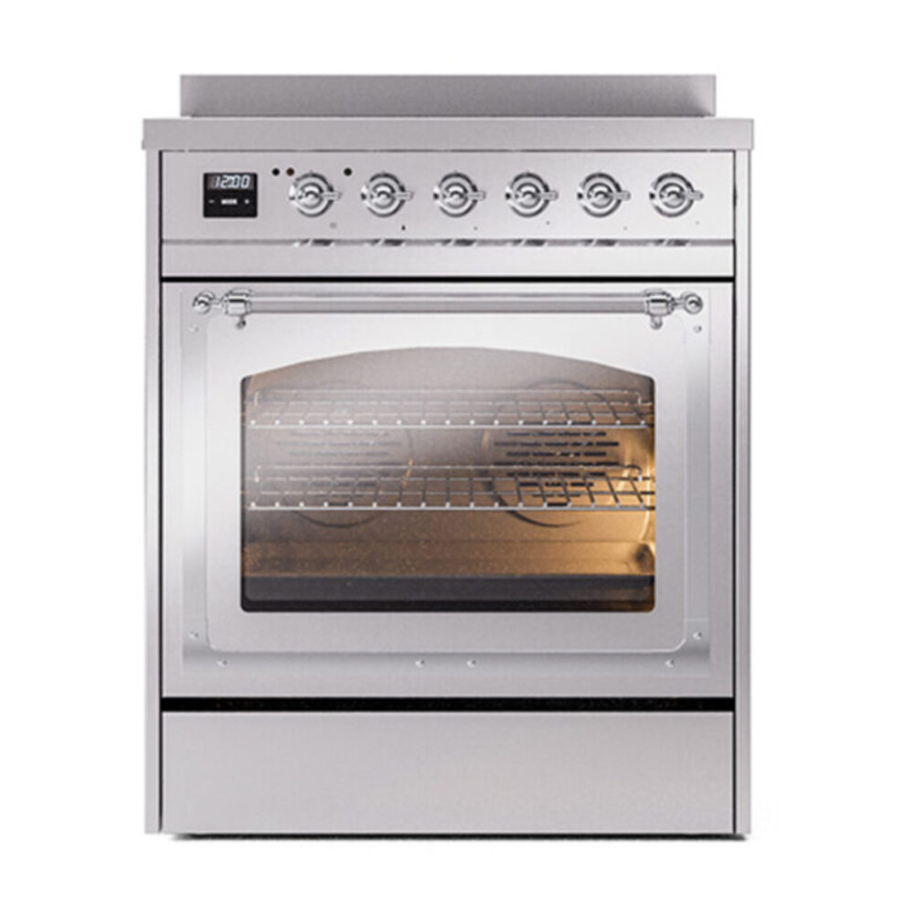 ILVE_UNI304NMPSSC_Nostalgie_II_30"_Induction_Range_front_view