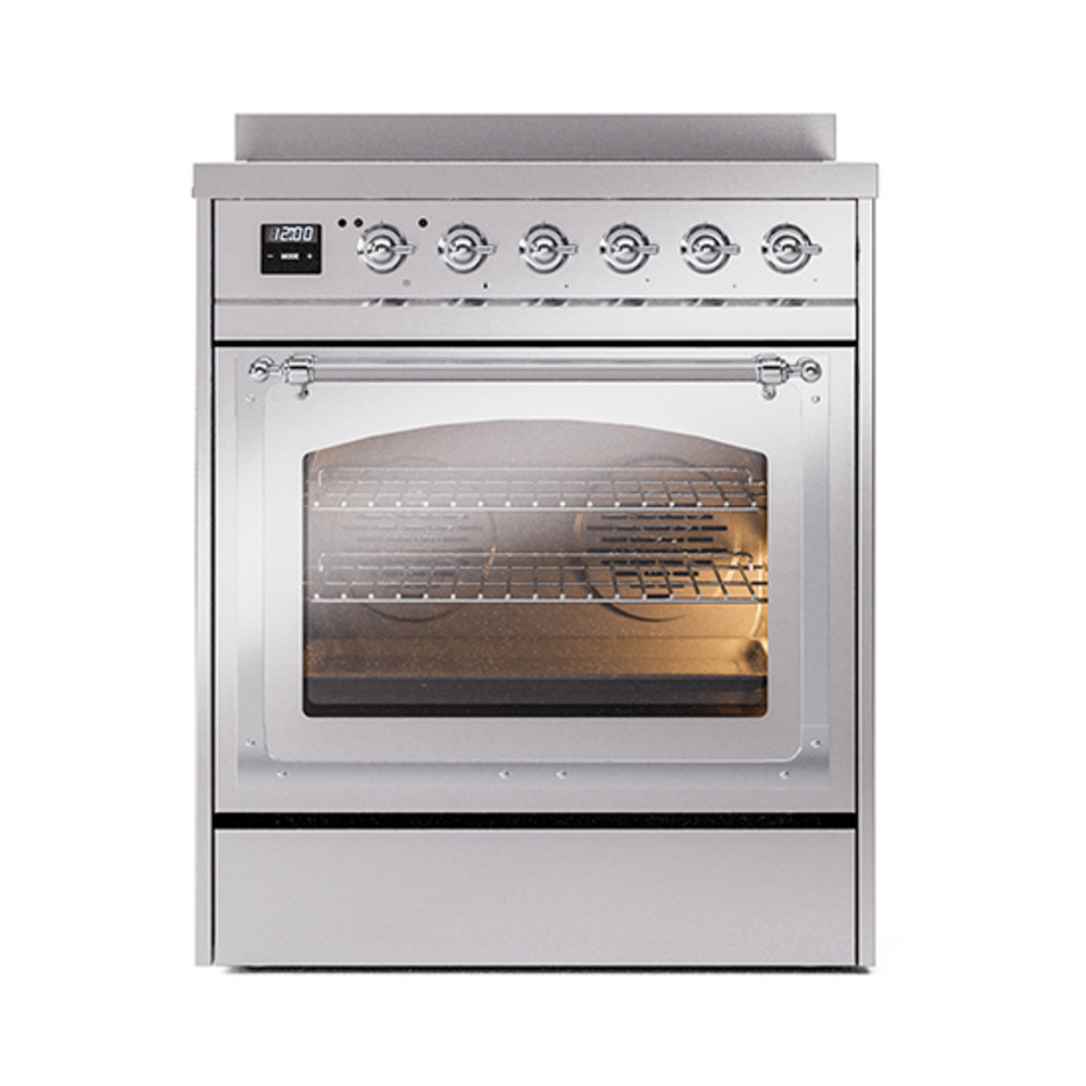 ILVE_UNI304NMPSSC_Nostalgie_II_30"_Induction_Range_front_view
