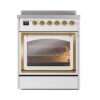 ILVE_UNI304NMPWHG_Nostalgie_II_30"_Induction_Range_front_view