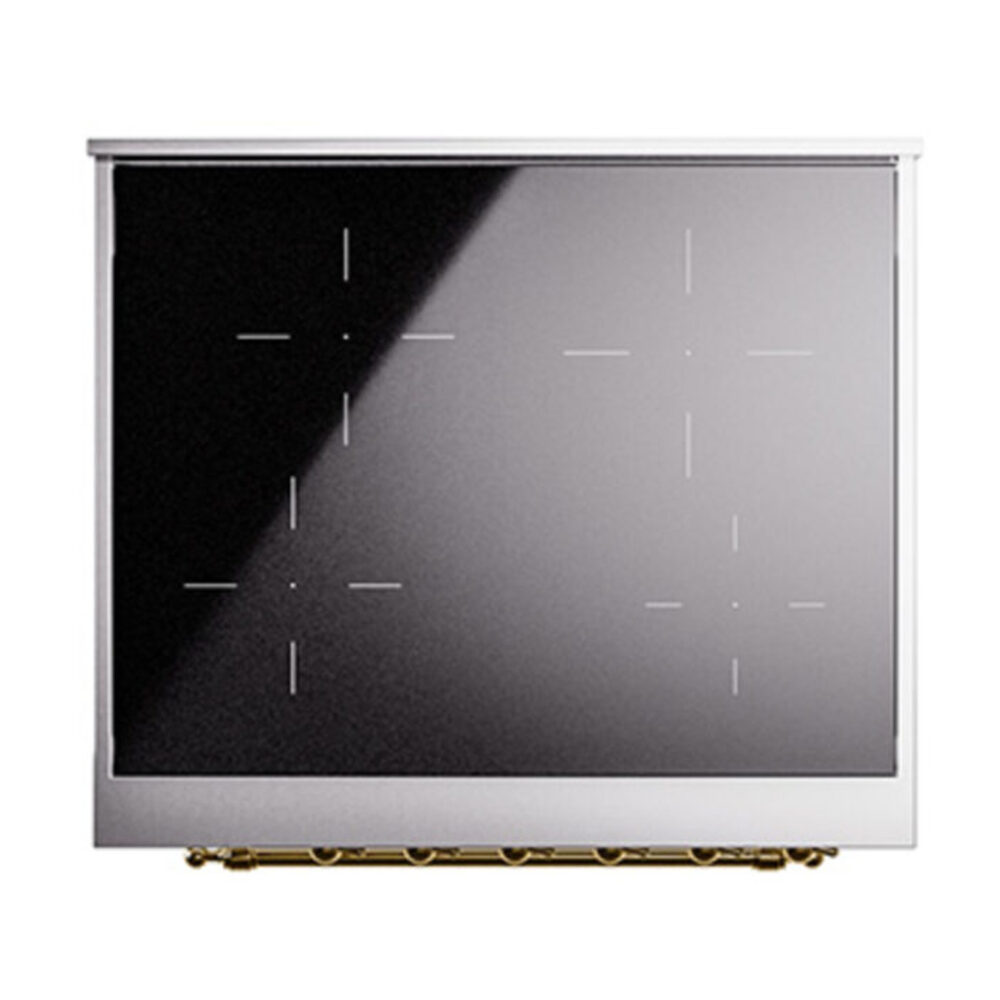 ILVE_UNI304NMPWHG_Nostalgie_II_30"_Induction_Range_top_view