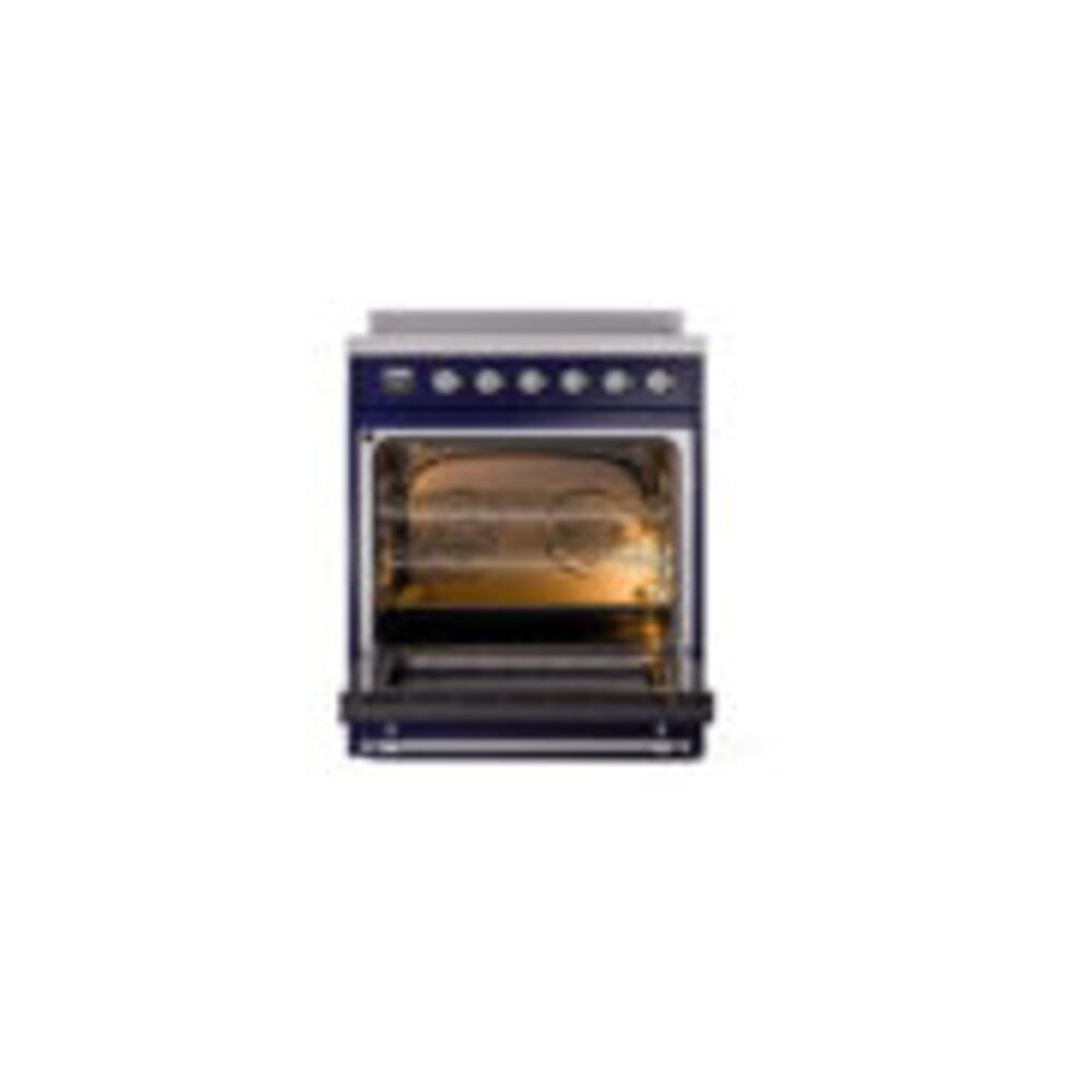 ILVE_UNI304QNMPMBC_Nostalgie_II_30"_Induction_Range_oven_door_opened