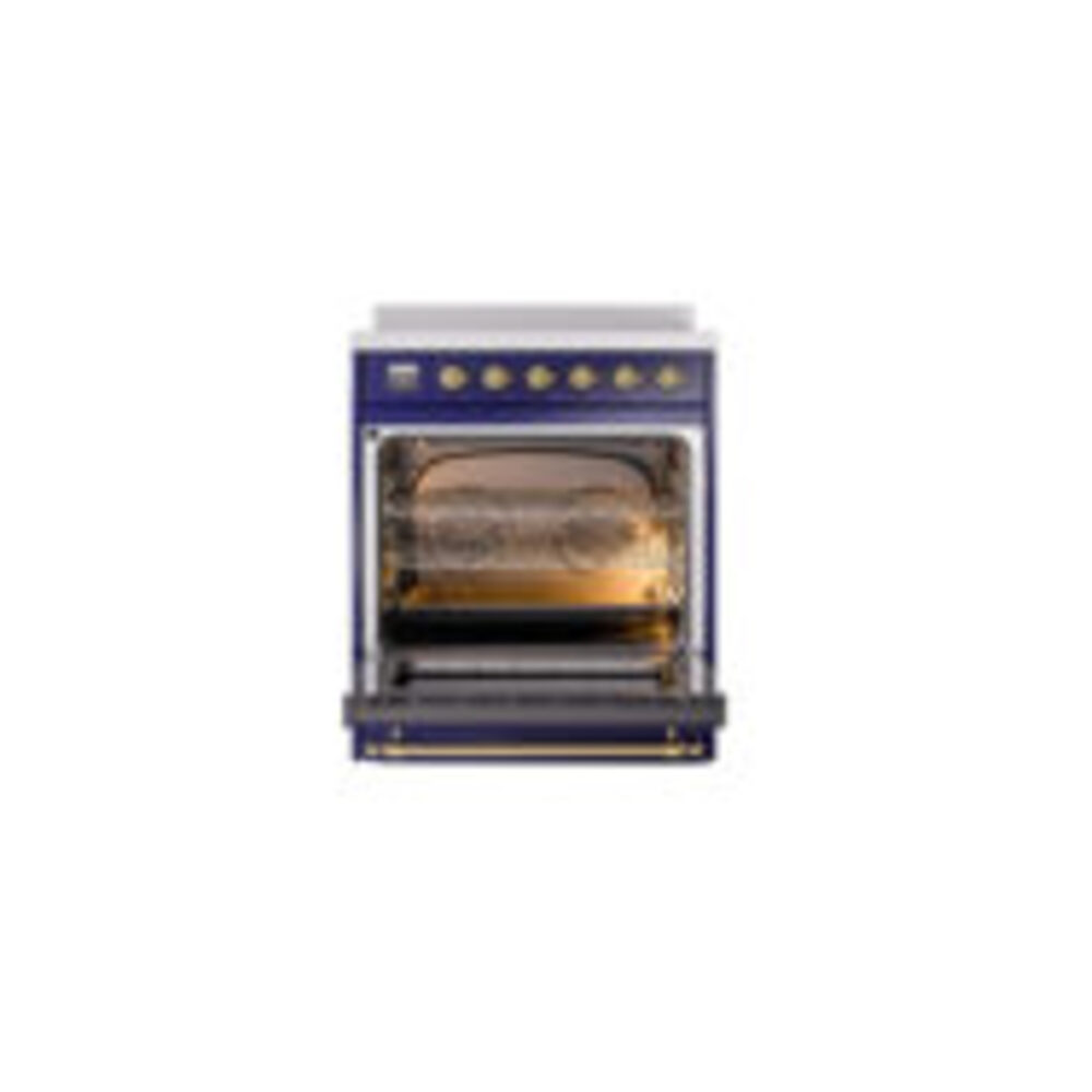 ILVE_UNI304QNMPMBG_Nostalgie_II_30"_Induction_Range_oven_door_opened