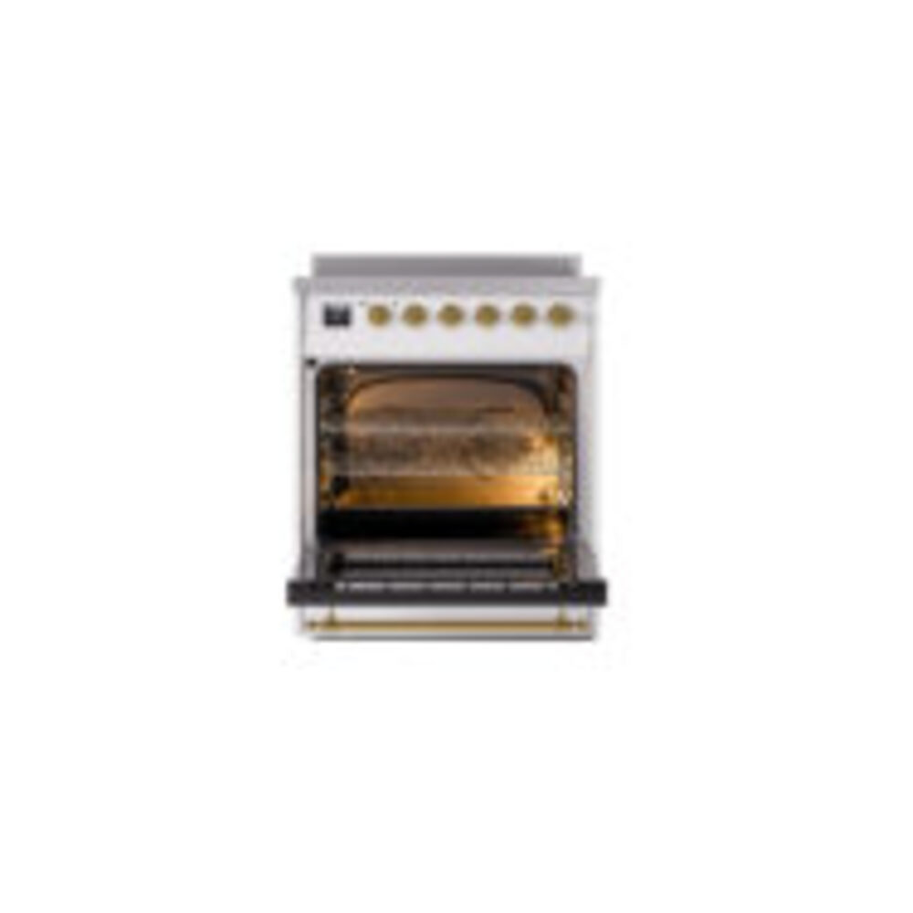ILVE_UNI304QNMPWHG_Nostalgie_II_30"_Induction_Range_oven_door_opened