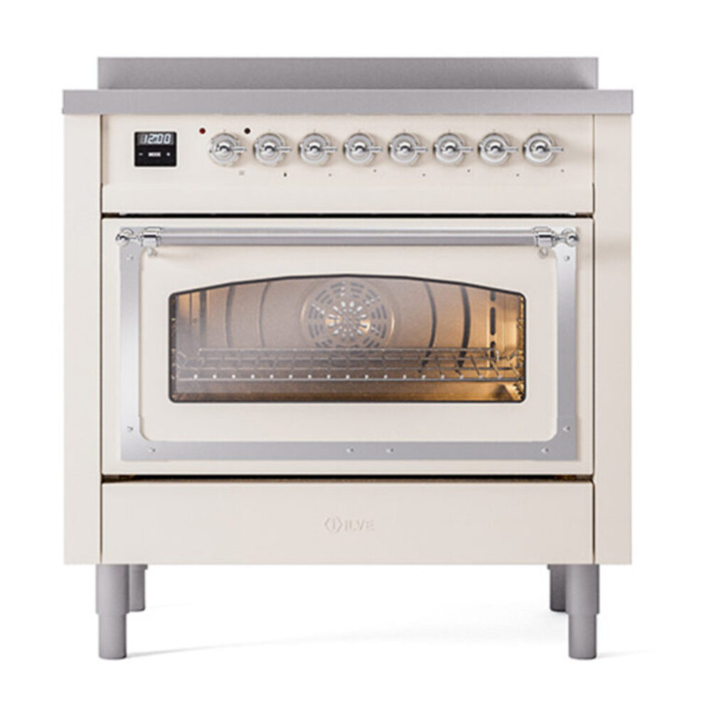 ILVE_UNI366NMPAWC_Nostalgie_II_36"_Induction_Range_front_view