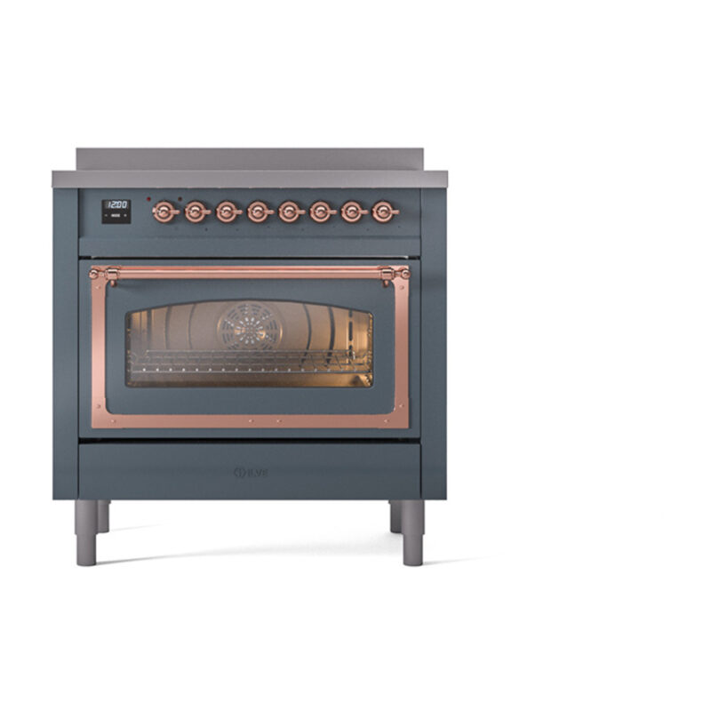 ILVE_UNI366NMPBGP_Nostalgie_II_36"_Induction_Range_front_view