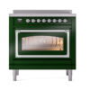 ILVE_UNI366NMPEGC_Nostalgie_II_36"_Induction_Range_front_view