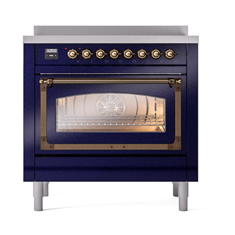 ILVE_UNI366NMPMBB_Nostalgie_II_36"_Induction_Range_front_view