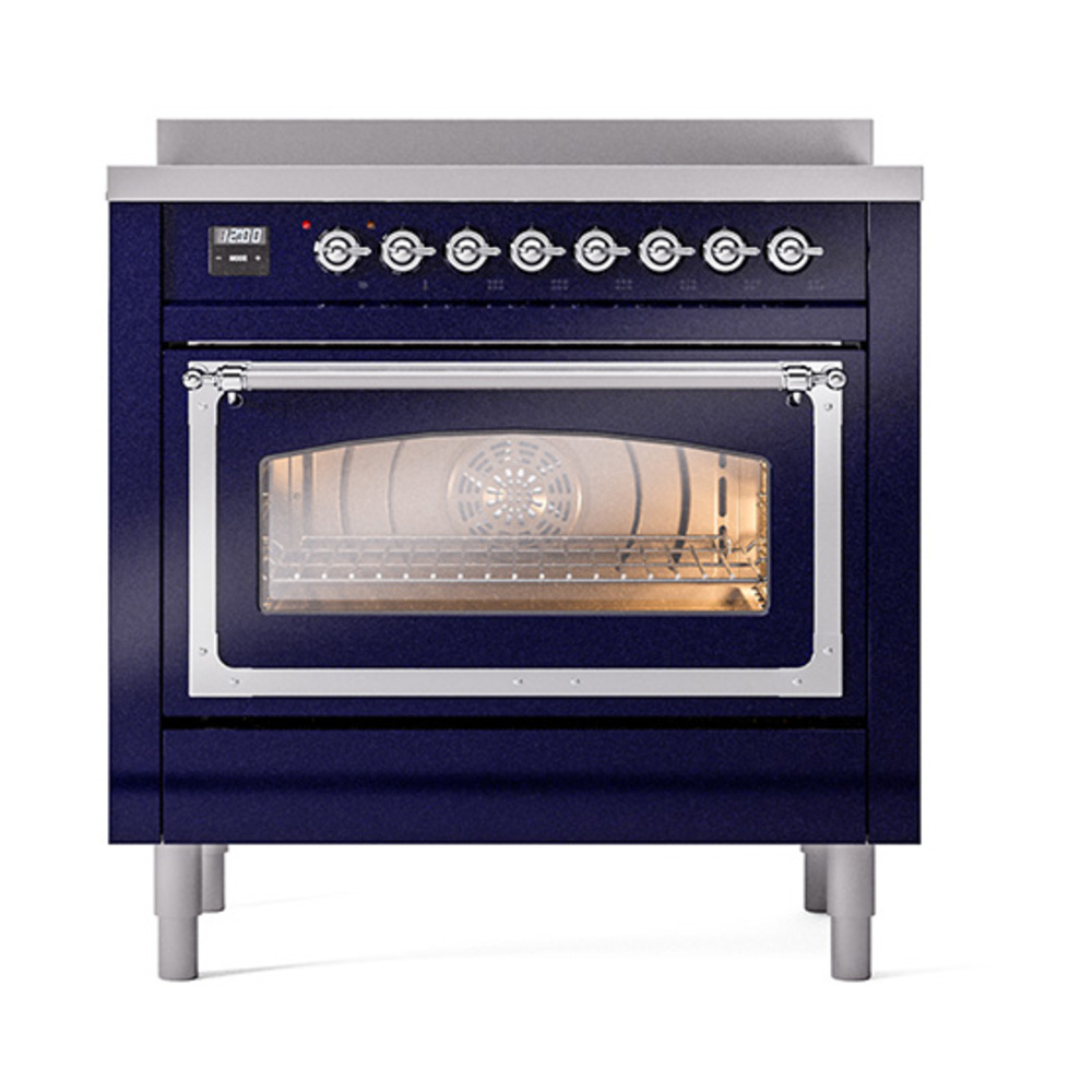 ILVE_UNI366NMPMBC_Nostalgie_II_36"_Induction_Range_front_view