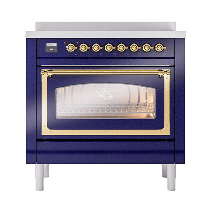 ILVE_UNI366NMPMBG_Nostalgie_II_36"_Induction_Range_front_view