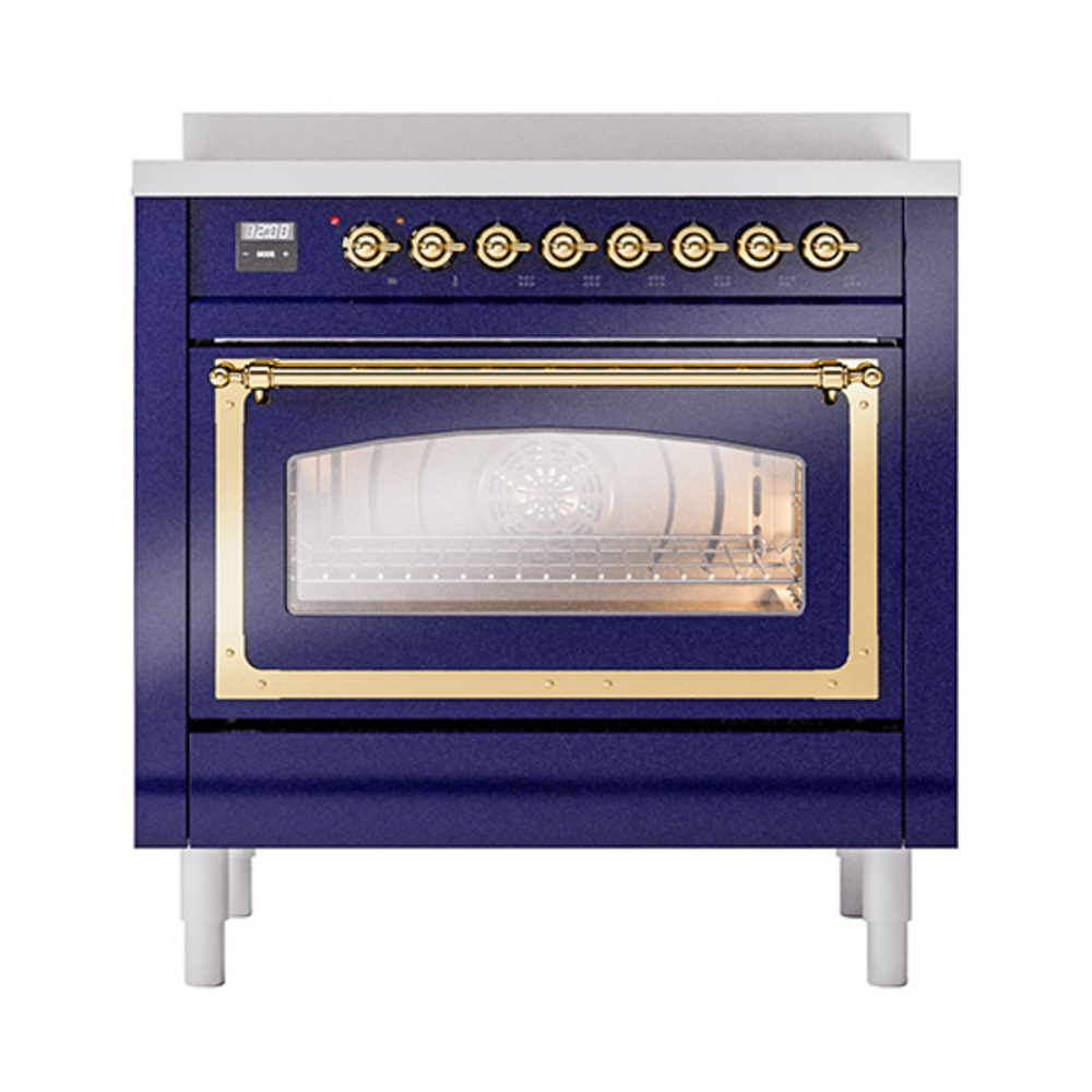 ILVE_UNI366NMPMBG_Nostalgie_II_36"_Induction_Range_front_view