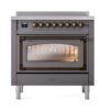 ILVE_UNI366NMPMGB_Nostalgie_II_36"_Induction_Range_front_view