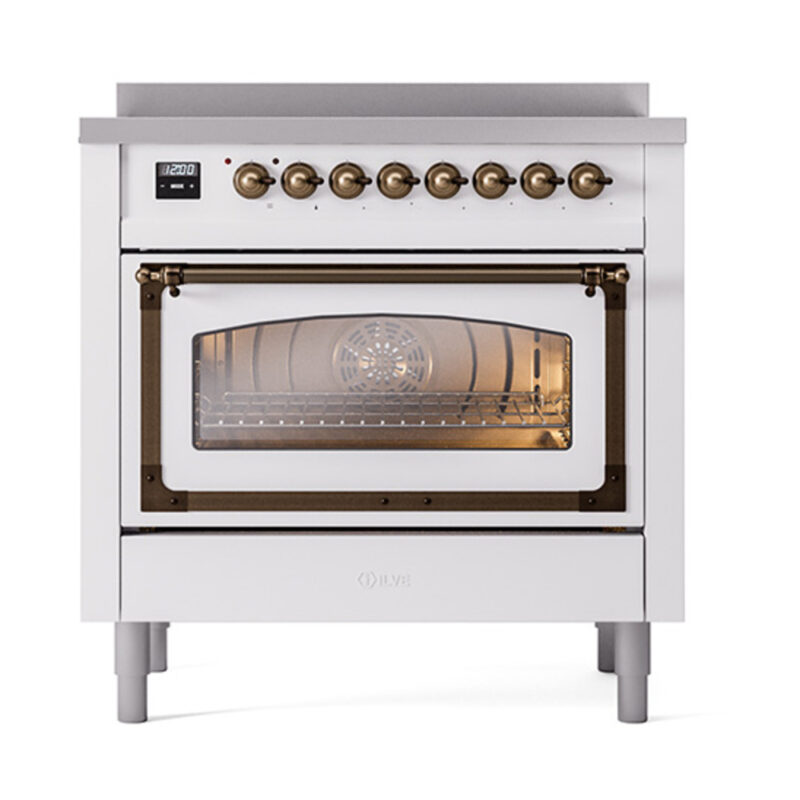 ILVE_UNI366NMPRAB_Nostalgie_II_36"_Induction_Range_front_view