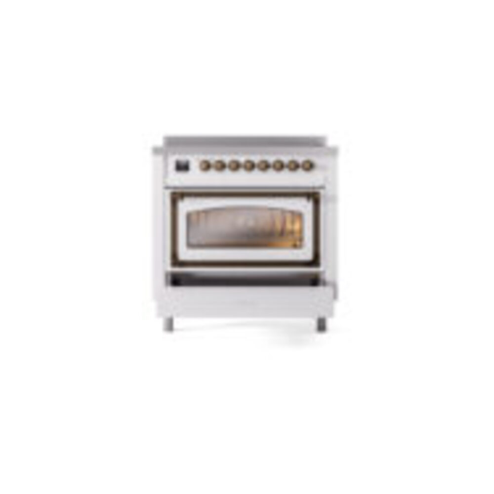 ILVE_UNI366NMPRAB_Nostalgie_II_36"_Induction_Range_drawer_opened