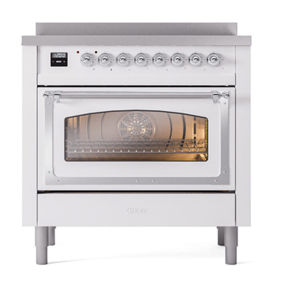 ILVE_UNI366NMPRAC_Nostalgie_II_36"_Induction_Range_front_view