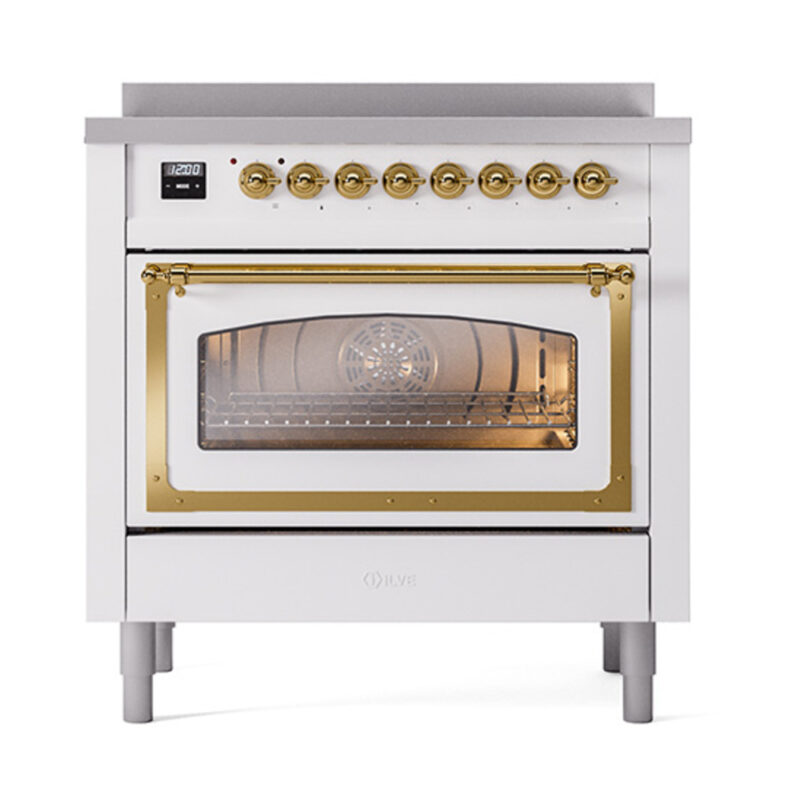 ILVE_UNI366NMPRAG_Nostalgie_II_36"_Induction_Range_front_view