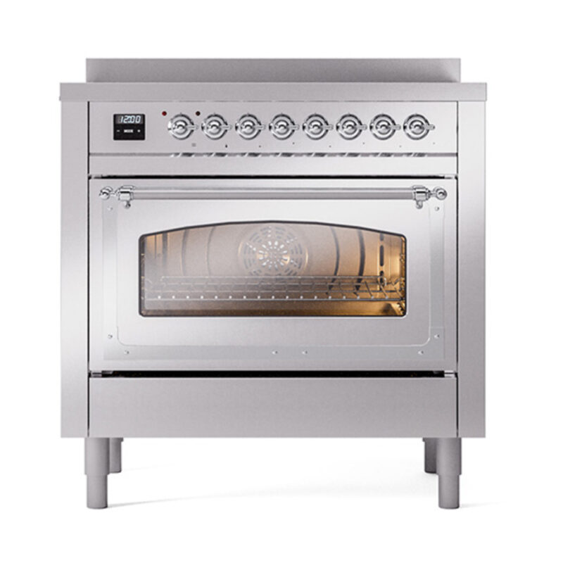 ILVE_UNI366NMPSSC_Nostalgie_II_36"_Induction_Range_front_view