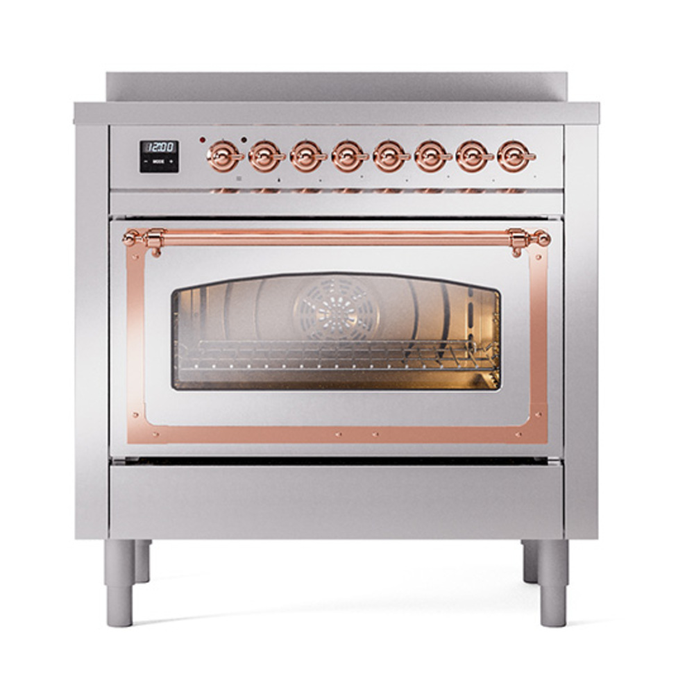 ILVE_UNI366NMPSSP_Nostalgie_II_36"_Induction_Range_front_view