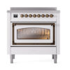 ILVE_UNI366NMPWHB_Nostalgie_II_36"_Induction_Range_front_view