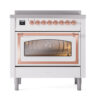 ILVE_UNI366NMPWHP_Nostalgie_II_36"_Induction_Range_front_view