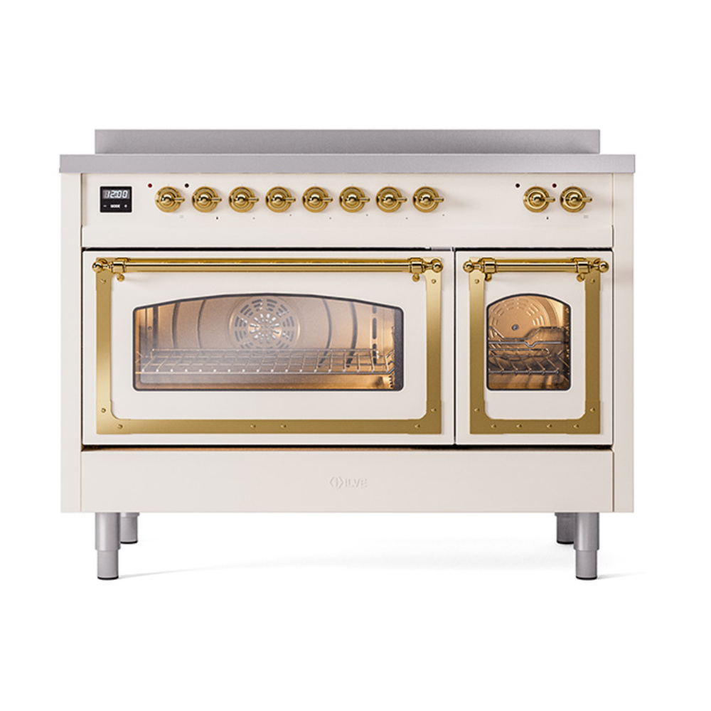ILVE_UNI486NMPAWG_Nostalgie_II_48"_Induction_Range_front_view