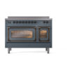 ILVE_UNI486NMPBGB_Nostalgie_II_48"_Induction_Range_front_view