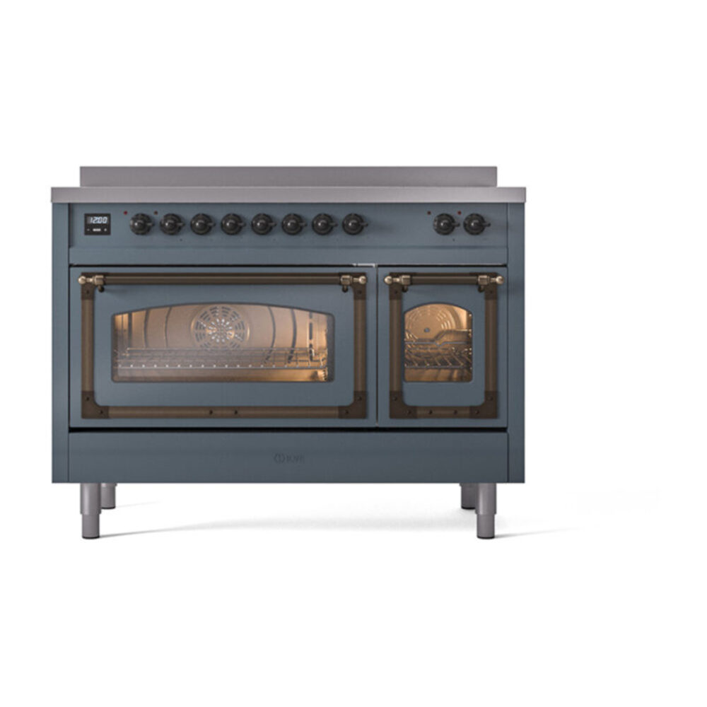 ILVE_UNI486NMPBGB_Nostalgie_II_48"_Induction_Range_front_view