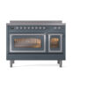 ILVE_UNI486NMPBGC_Nostalgie_II_48"_Induction_Range_front_view