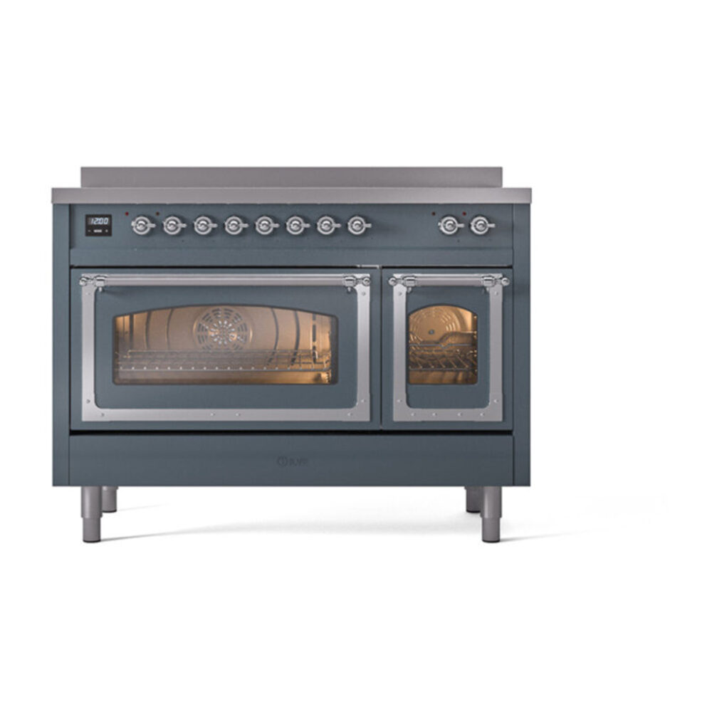 ILVE_UNI486NMPBGC_Nostalgie_II_48"_Induction_Range_front_view