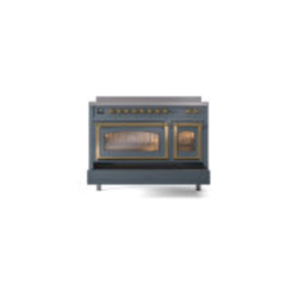 ILVE_UNI486NMPBGG_Nostalgie_II_48"_Induction_Range_drawer_opened
