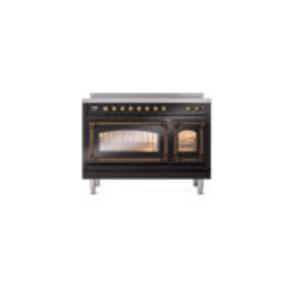 ILVE_UNI486NMPBKB_Nostalgie_II_48"_Induction_Range_front_view
