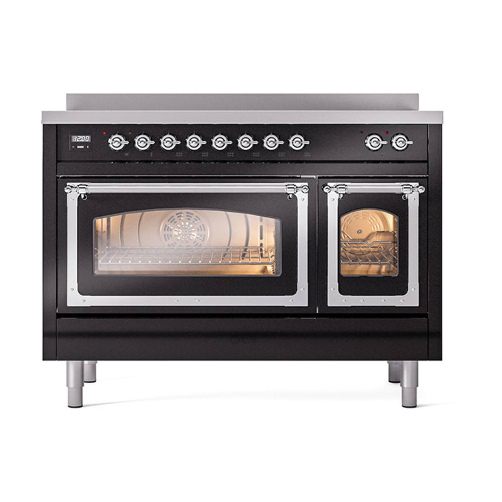 ILVE_UNI486NMPBKC_Nostalgie_II_48"_Induction_Range_front_view