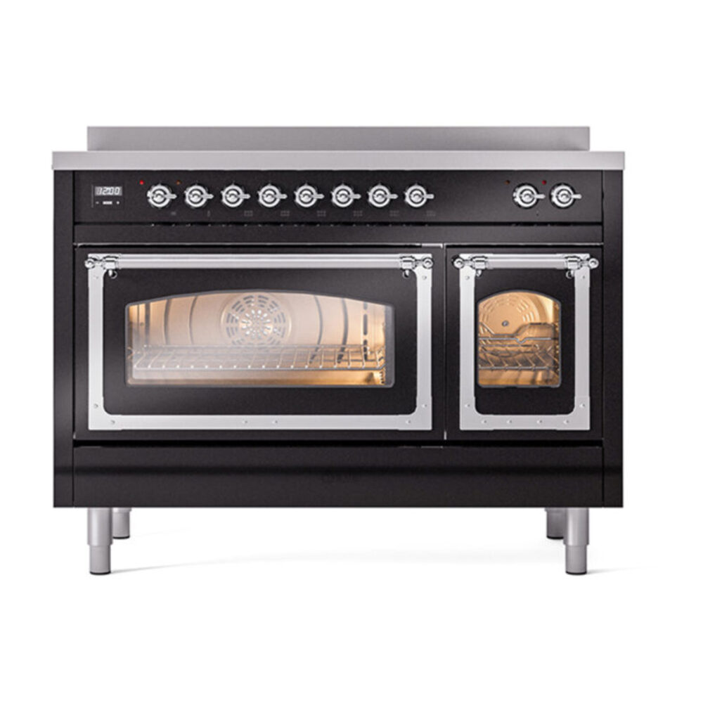 ILVE_UNI486NMPBKC_Nostalgie_II_48"_Induction_Range_front_view