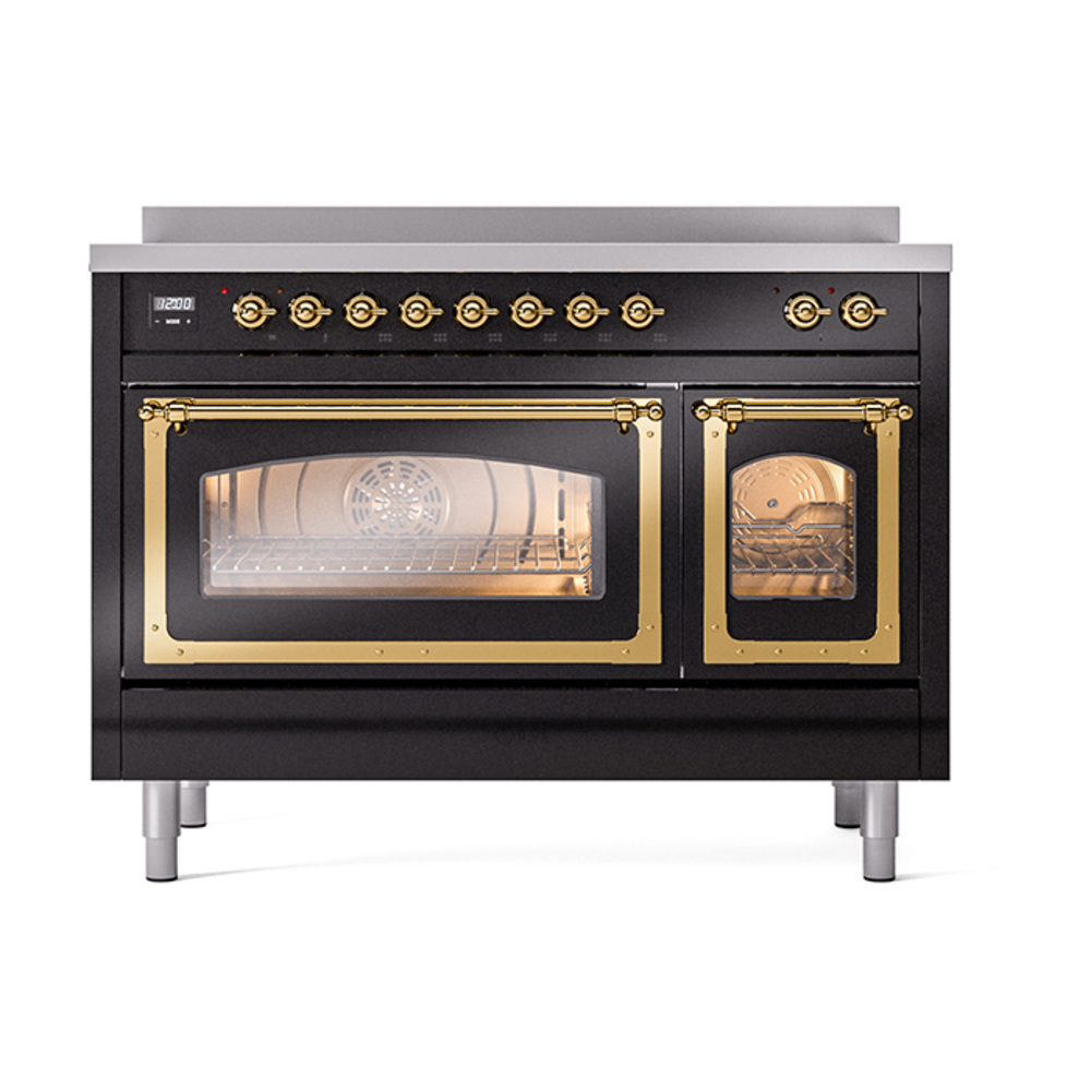 ILVE_UNI486NMPBKG_Nostalgie_II_48"_Induction_Range_front_view