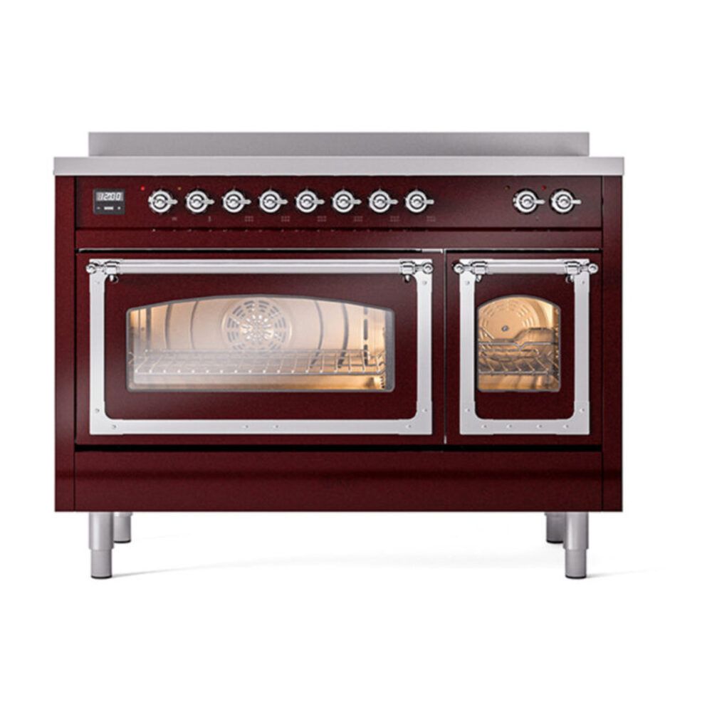 ILVE_UNI486NMPBUC_Nostalgie_II_48"_Induction_Range_front_view