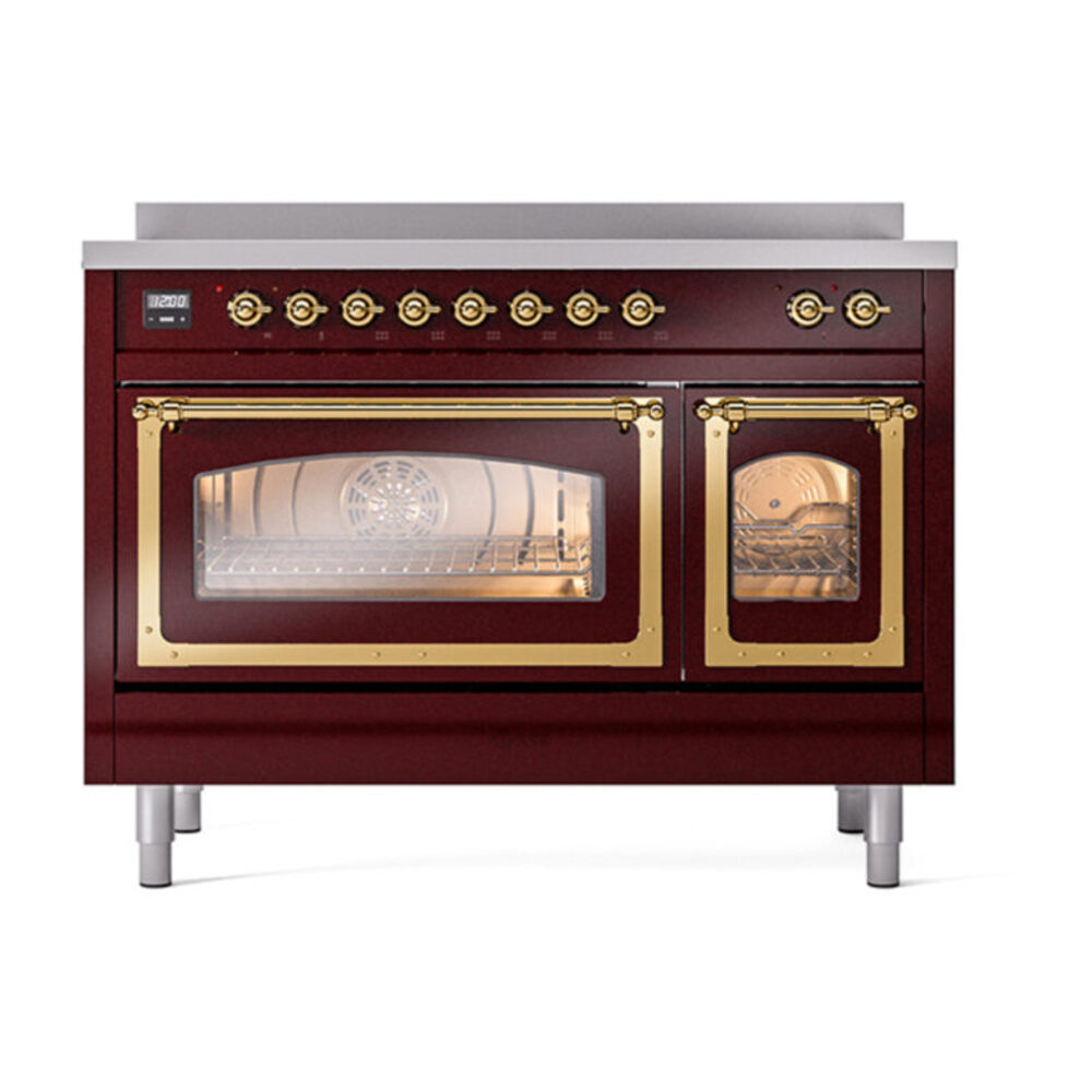 ILVE_UNI486NMPBUG_Nostalgie_II_48"_Induction_Range_front_view