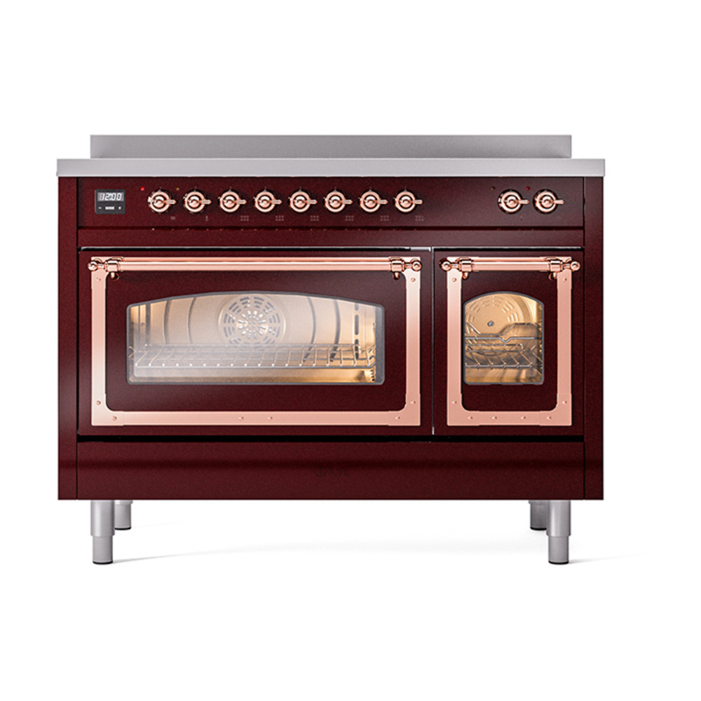 ILVE_UNI486NMPBUP_Nostalgie_II_48"_Induction_Range_front_view