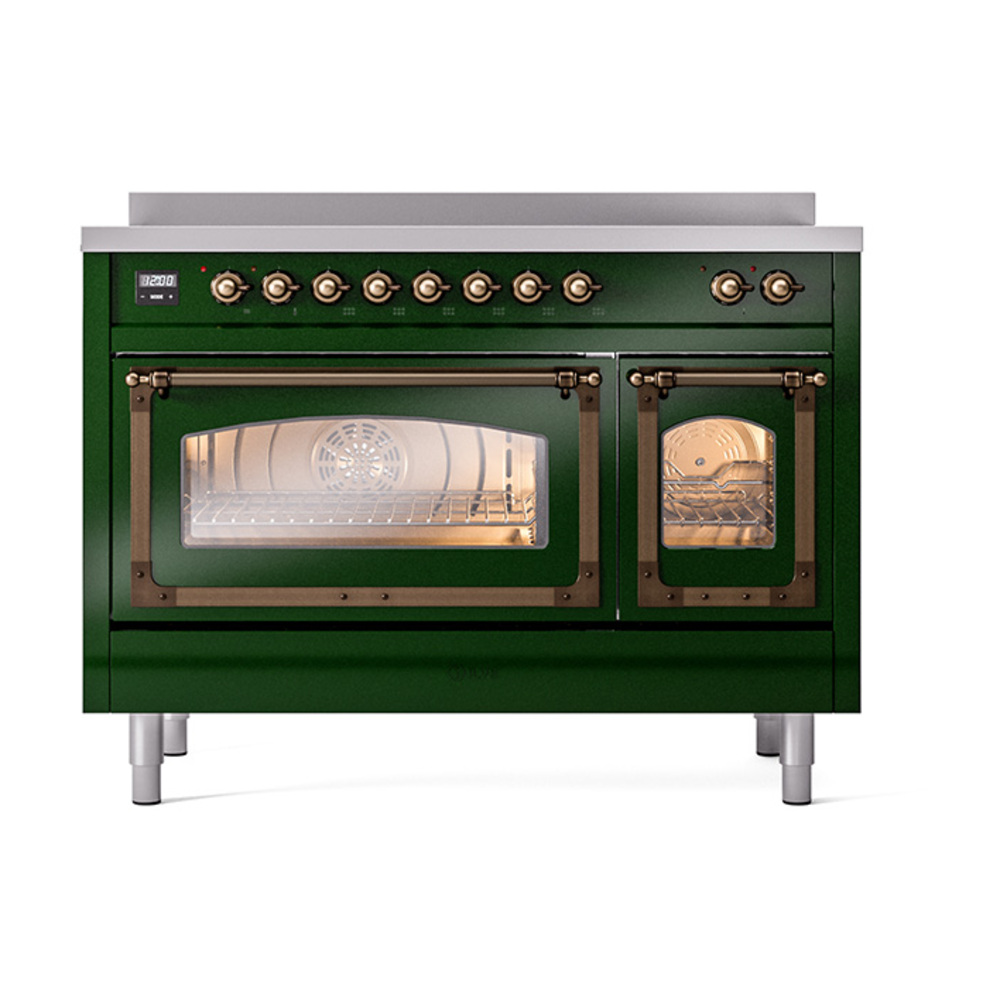 ILVE_UNI486NMPEGB_Nostalgie_II_48"_Induction_Range_front_view