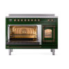 ILVE_UNI486NMPEGB_Nostalgie_II_48"_Induction_Range_main_oven_door_opened