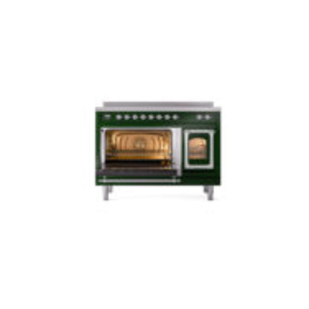 ILVE_UNI486NMPEGC_Nostalgie_II_48"_Induction_Range_main_oven_door_opened