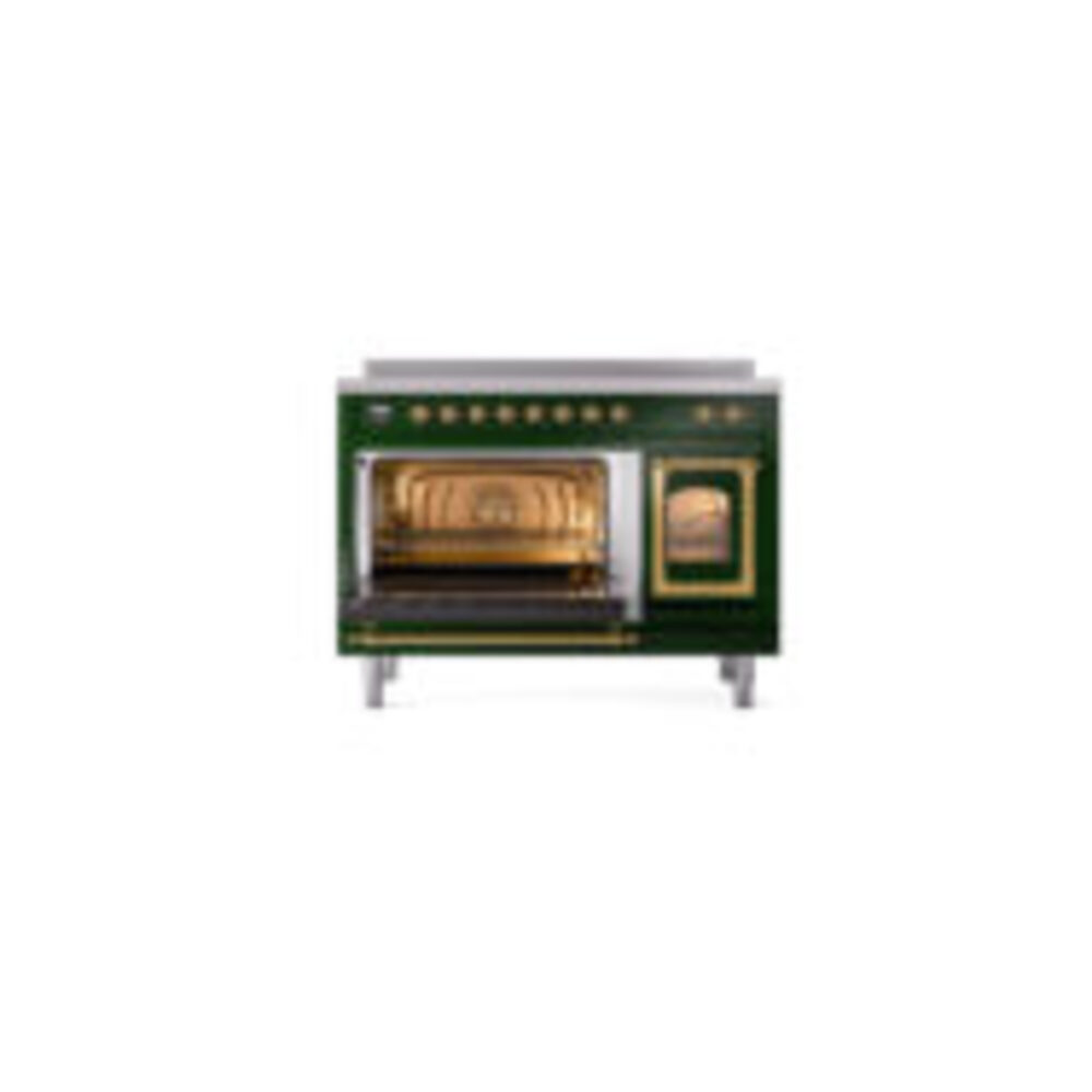 ILVE_UNI486NMPEGG_Nostalgie_II_48"_Induction_Range_main_oven_door_opened