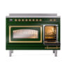 ILVE_UNI486NMPEGG_Nostalgie_II_48"_Induction_Range_side_oven_door_opened
