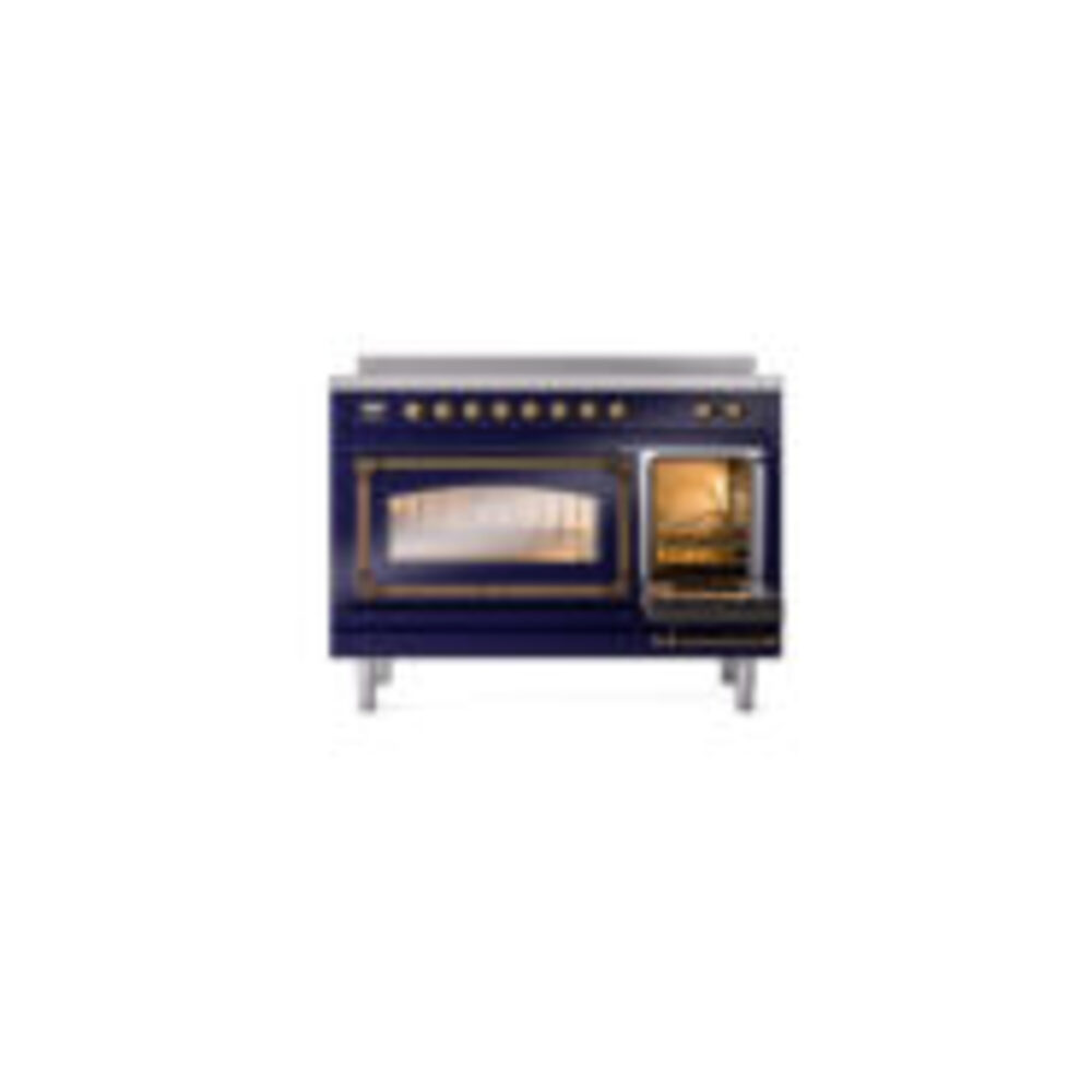 ILVE_UNI486NMPMBB_Nostalgie_II_48"_Induction_Range_drawer_opened