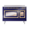 ILVE_UNI486NMPMBG_Nostalgie_II_48"_Induction_Range_front_view
