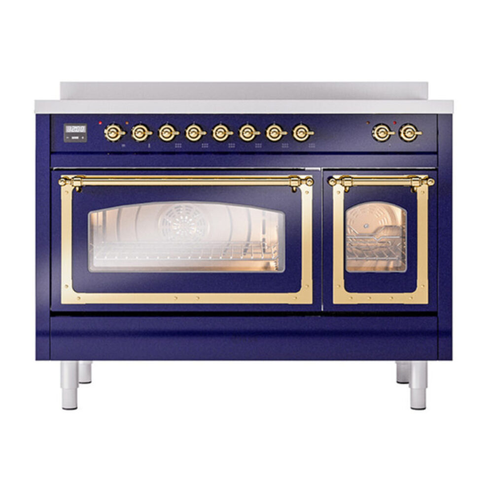 ILVE_UNI486NMPMBG_Nostalgie_II_48"_Induction_Range_front_view