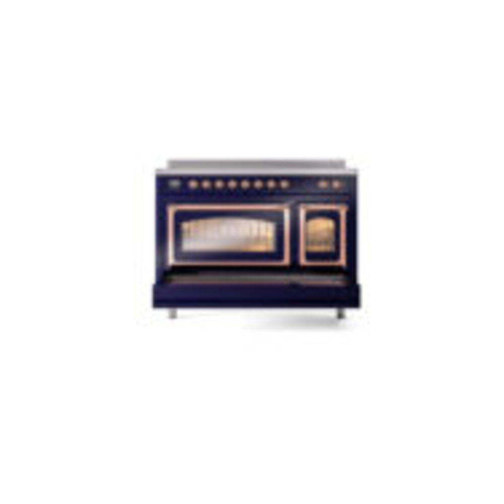ILVE_UNI486NMPMBP_Nostalgie_II_48"_Induction_Range_drawer_opened