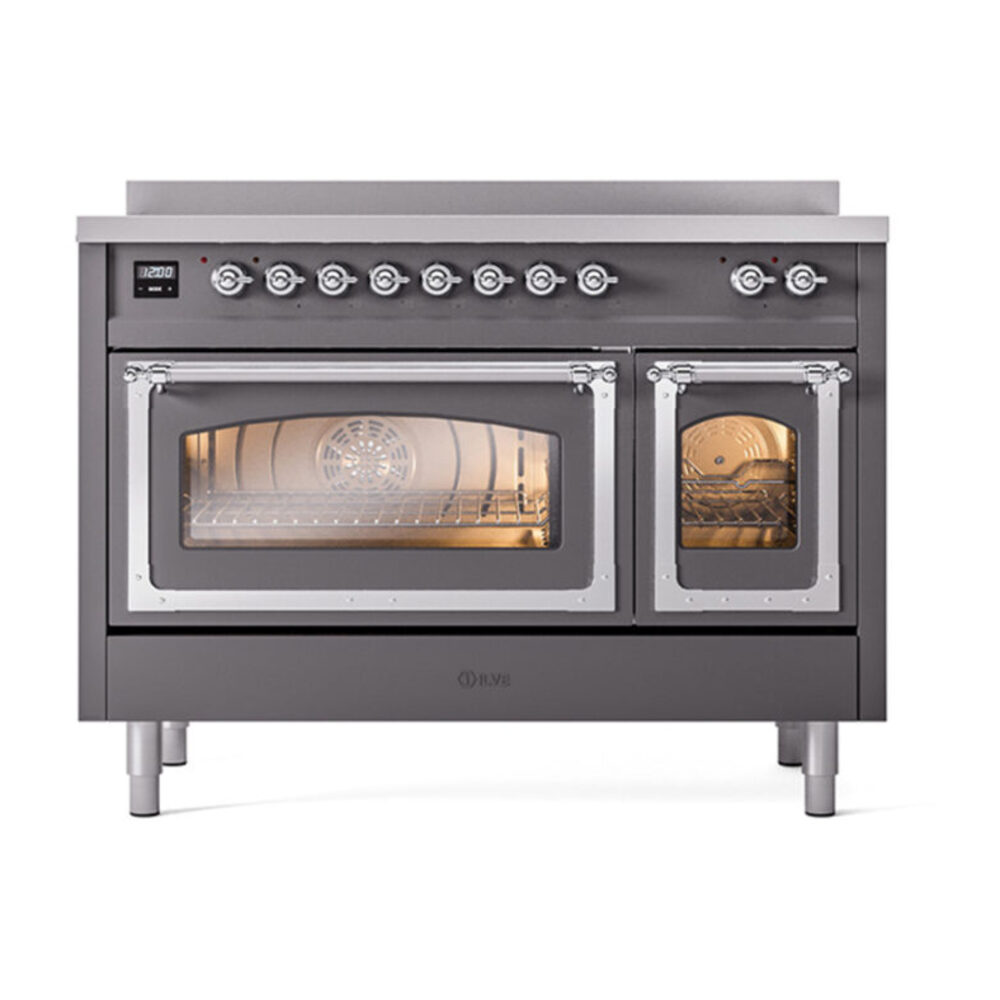 ILVE_UNI486NMPMGC_Nostalgie_II_48"_Induction_Range_front_view