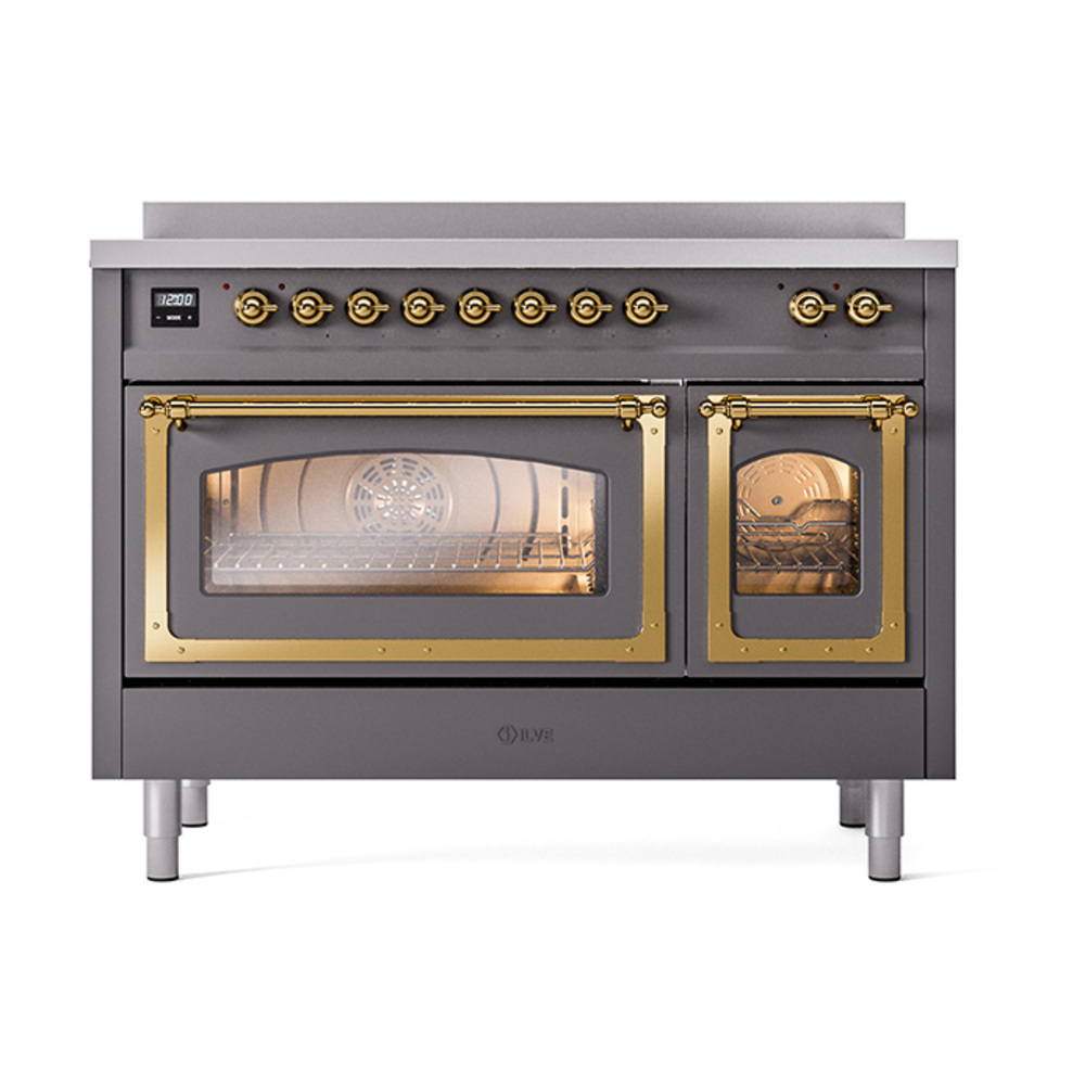 ILVE_UNI486NMPMGG_Nostalgie_II_48"_Induction_Range_front_view