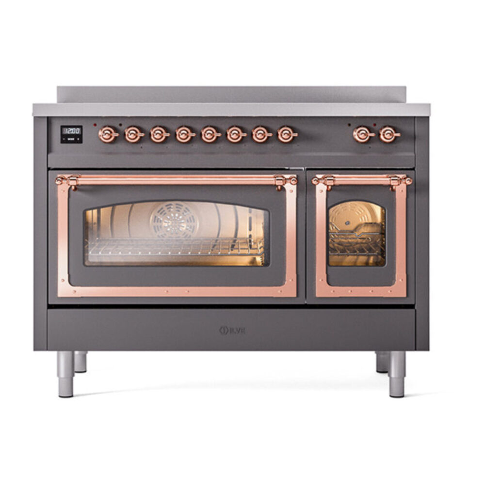 ILVE_UNI486NMPMGP_Nostalgie_II_48"_Induction_Range_front_view