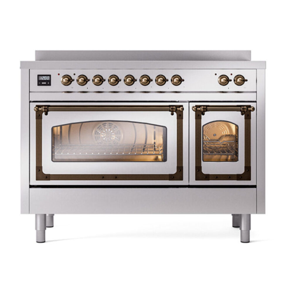 ILVE_UNI486NMPSSB_Nostalgie_II_48"_Induction_Range_front_view